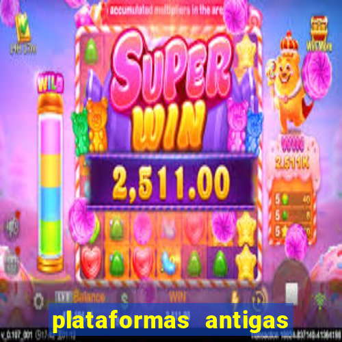 plataformas antigas de jogos